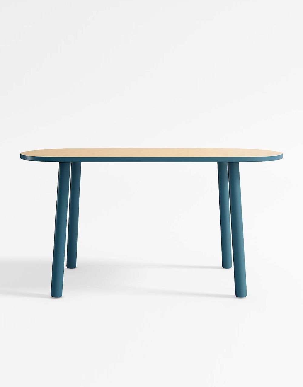 Rectangular Metal And Stone Table - Image 4